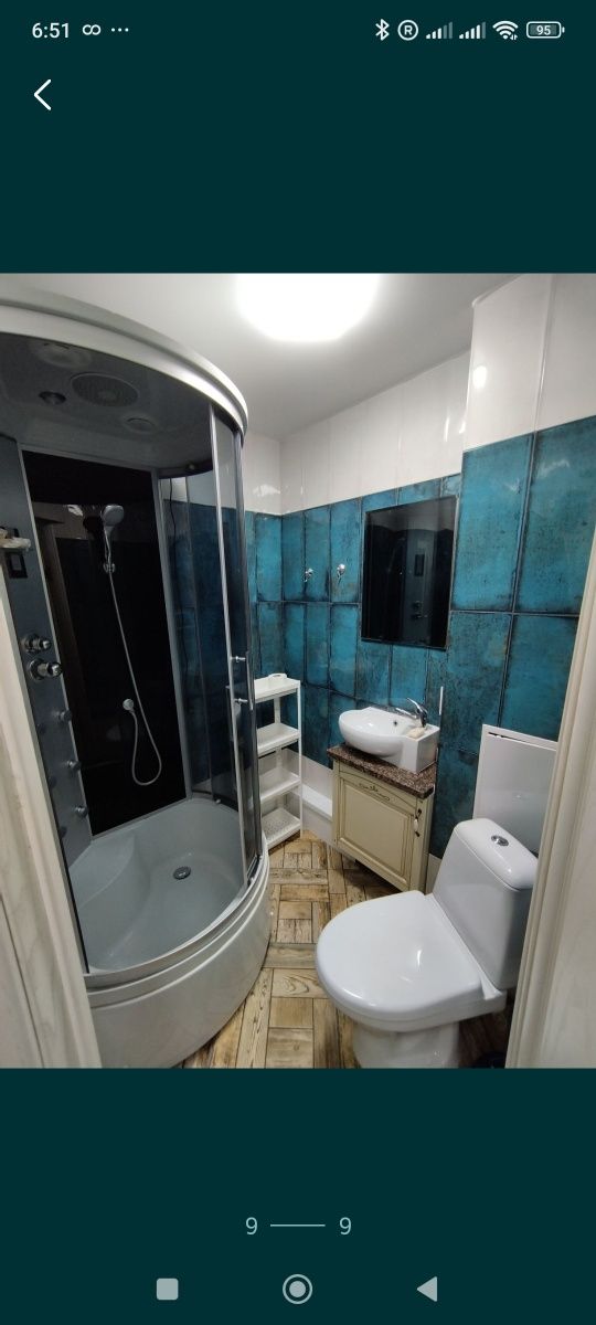 Аренда однокімнатна квартира Русановка газ другий поверх